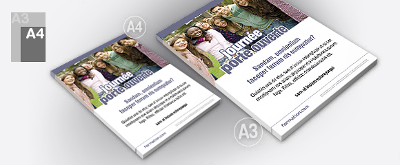 Format A4 en pouce