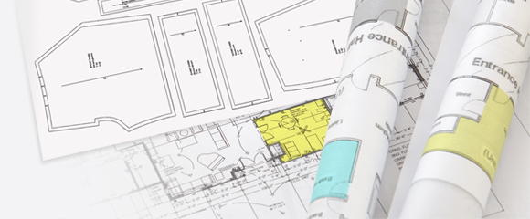 Impression Tirage de plans avec aplat - A2, A1, A0