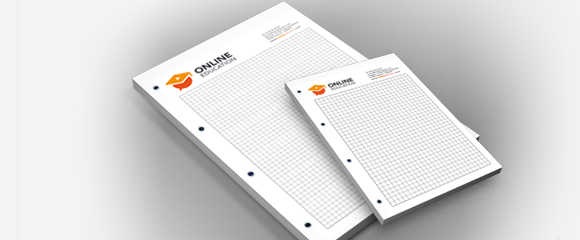 Impression Feuilles perforées